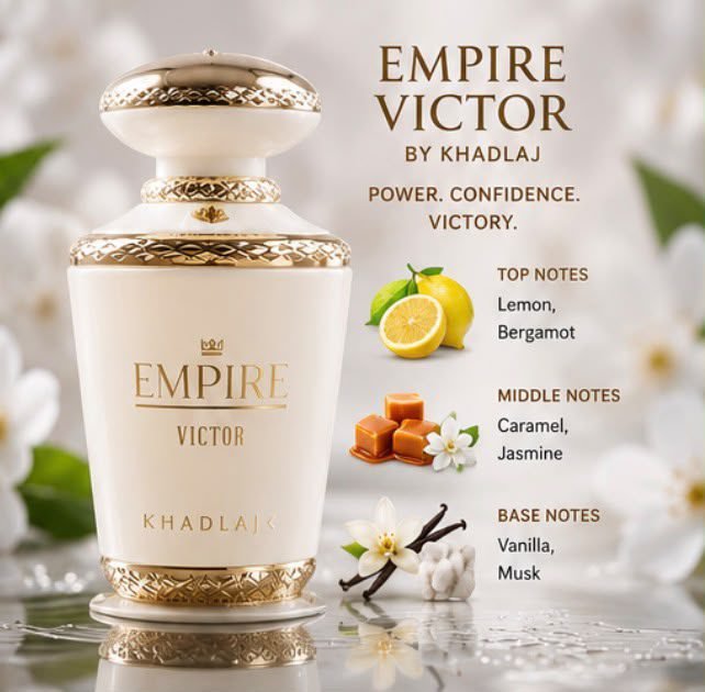 Empire Victor by Khadlaj Eau de Parfum – 3.4 oz / 100 mL