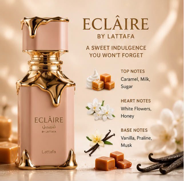 Eclaire by Lattafa Eau de Parfum – 3.4 oz / 100 mL