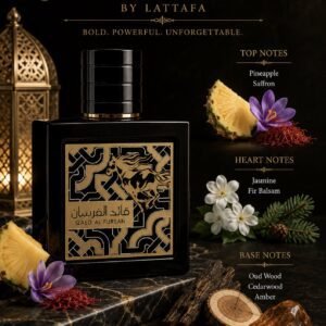 Qaed Al Fursan by Lattafa Eau de Parfum – 3.4 oz / 100 mL